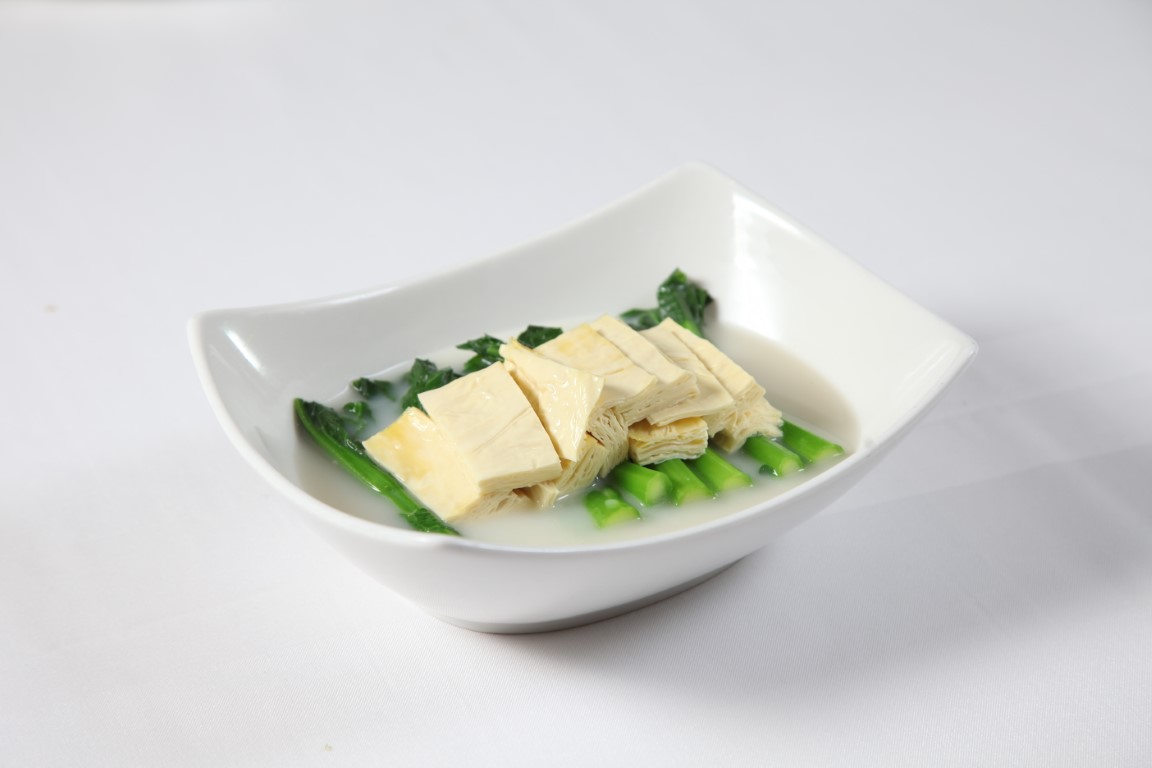 Seasonal Vegetables with Bean Curd Sheets